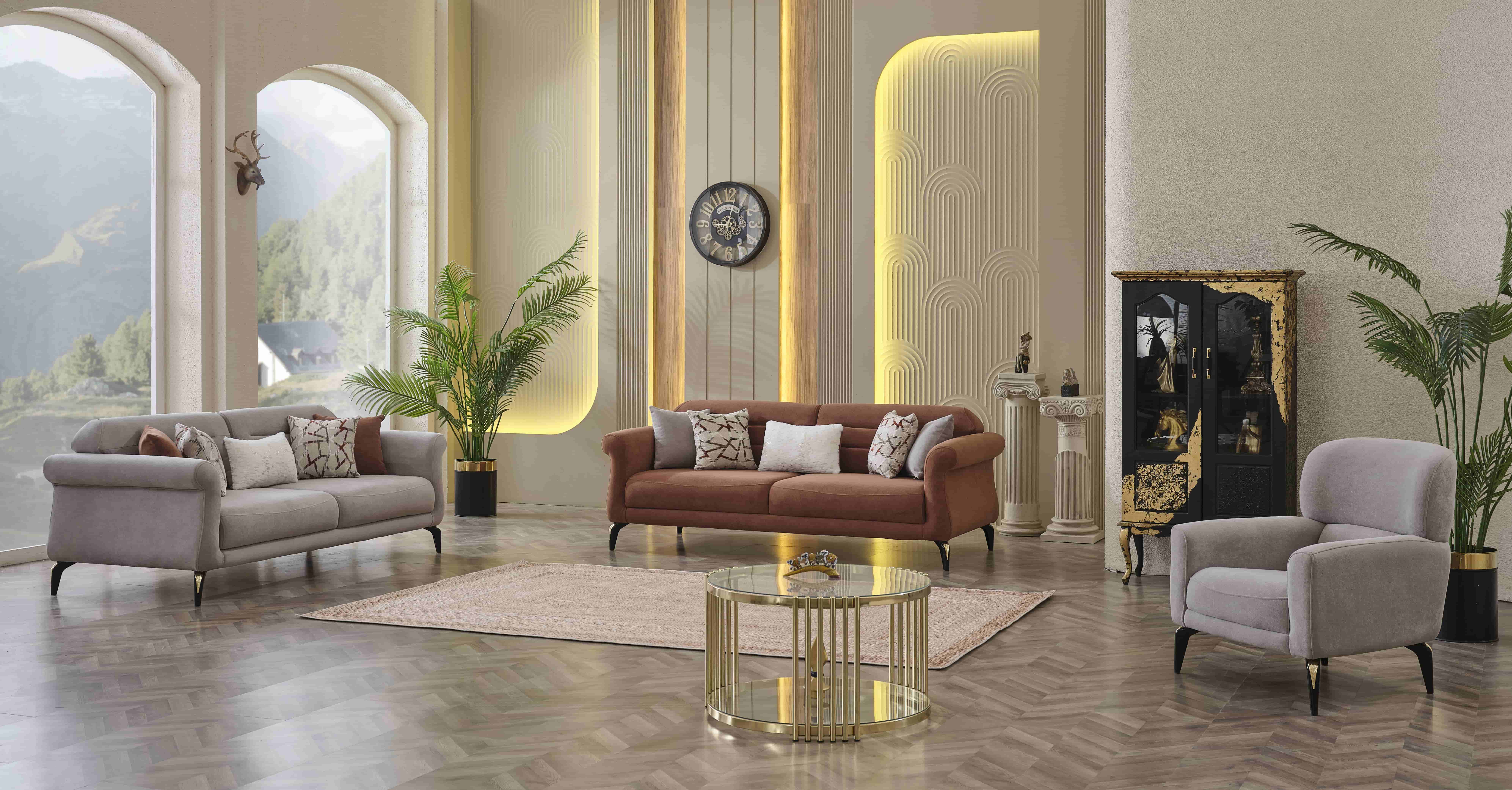 PLATİN KOLTUK TAKIMI ( 3+3+1 )