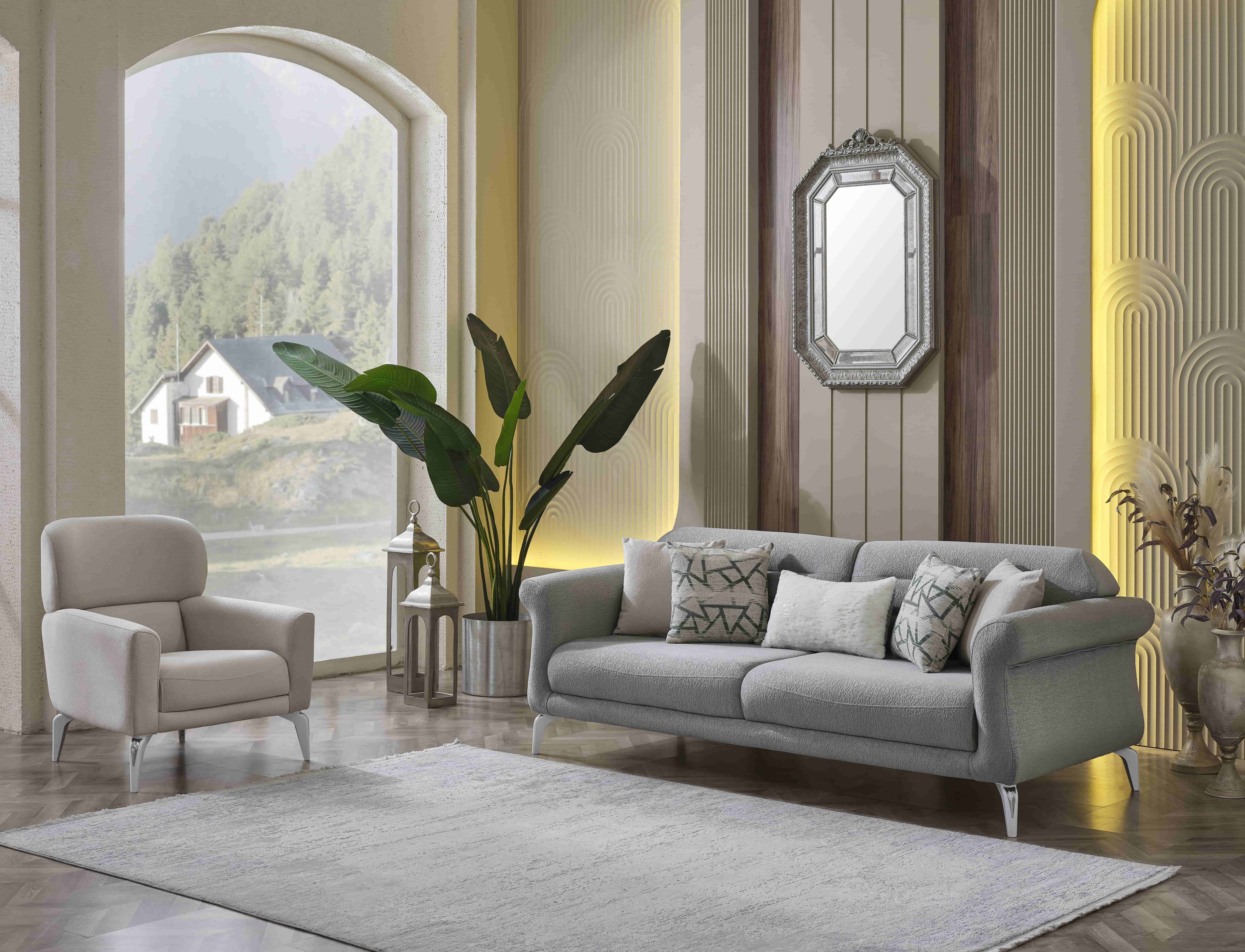 PLATİN KOLTUK TAKIMI ( 3+1 )